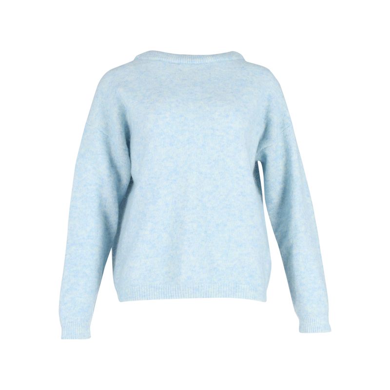 Acne Studios Dramatic Sweater In Light Blue Wool